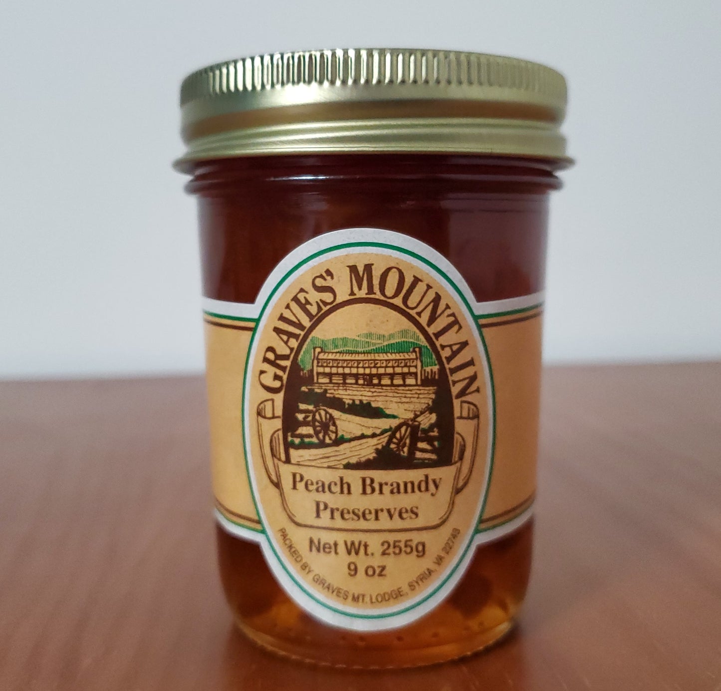 Peach Brandy Preserves 9oz.